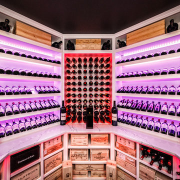 Old Westbury Long Island Modern Wine Cellar