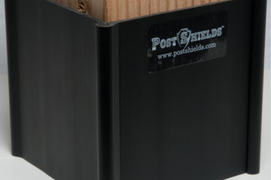 Post Shields - 4x4 4" Tall - Black