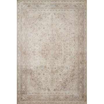 Sand Taupe Loren LQ-03 Printed Area Rug by Loloi, 8'4"x11'6"