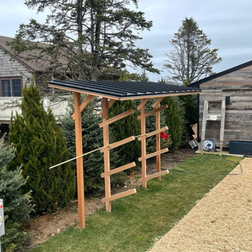RECLAMED BARN BOARD SIDING / IPE DECKING