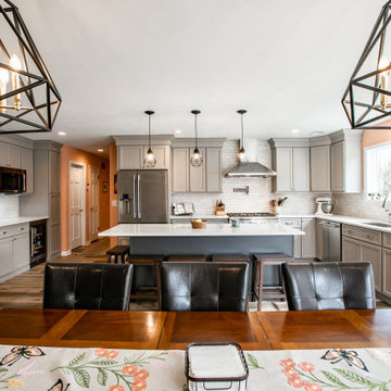 Home addition and kitchen