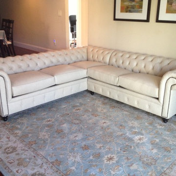 KENZIE STYLE - Chesterfield Custom Sectional Sofas