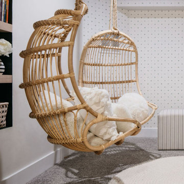 Boho Basement Hangout Space
