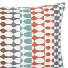 Modern Oval Amalfi Lumbar Sunbrella Pillow