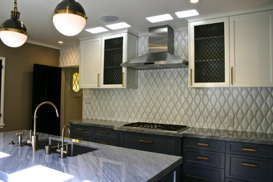 Elegant kitchen photo in Los Angeles