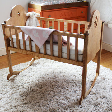 Curly Maple Cradle