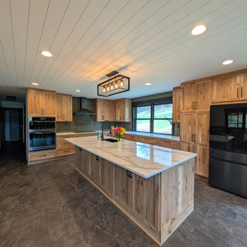 Stunning Kitchen Remodel Done With New Kitchen Solvers Legacy Cabinets