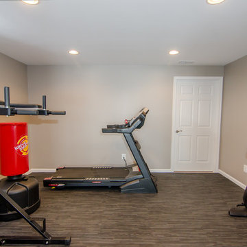 Astounding Completed Basement