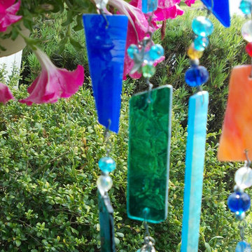 Stained glass windcatcher
