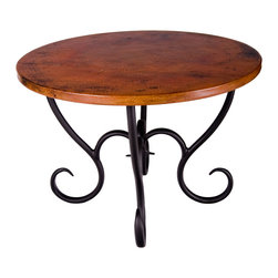 60" Milan Dining Table Round by Mathews & Co. - Dining Tables