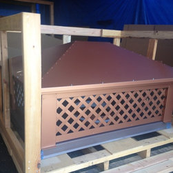 Kynar and Painted Chimney Shrouds - Products