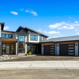 75+ Häuser mit Schmetterlingsdach und Blechdach Ideen & Bilder