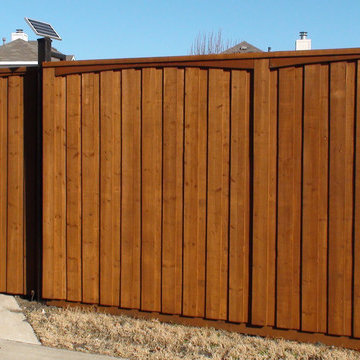 Fence and Electric Gate