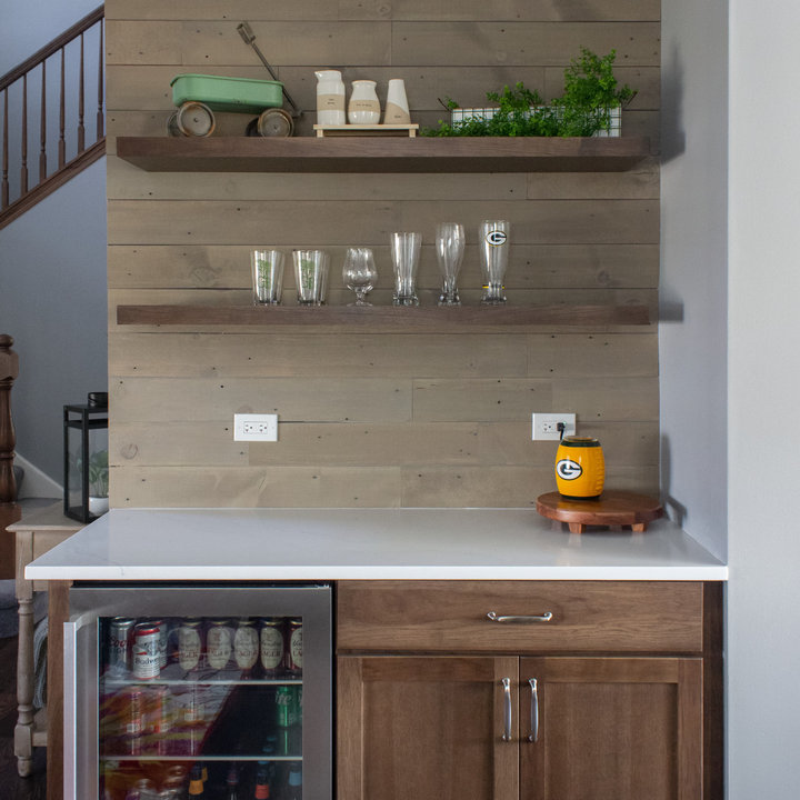 75 Beautiful Shiplap Home Bar Pictures & Ideas | Houzz
