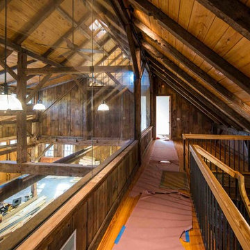 Scotch Ridge Barn Home Upstairs Hallway
