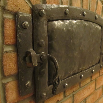 brick oven door