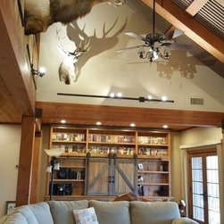Great Room with Animal Mounts - Furniture