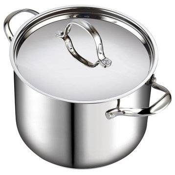 Cooks Standard Classic 12 Quart Stainless Steel Stockpot With Lid