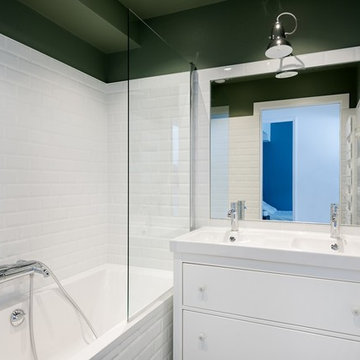 CREATION D'UN DUPLEX Liaison de deux appartements rénovation complète 110m²