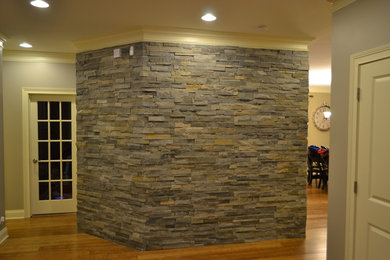 South Elgin Ledger Stone Accent Wall