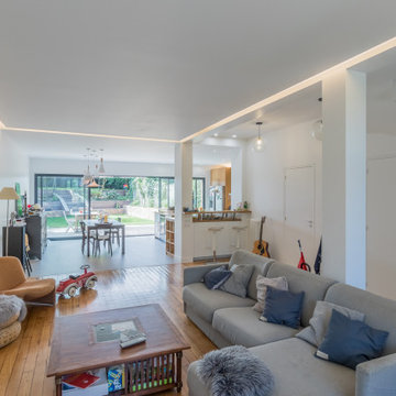 Extension d'une meulière en région parisienne