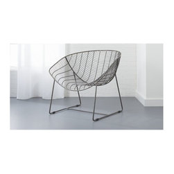agency chair | CB2 - Dining Chairs