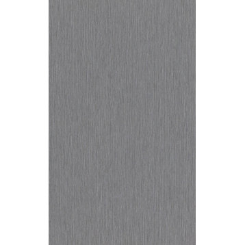 Textured Plain Wallpaper, Grey, Double Roll