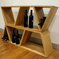 Honeycomb wine rack - Wine And Bar Cabinets