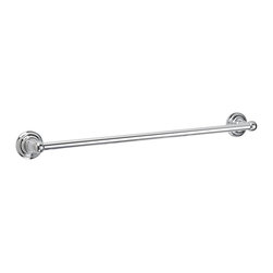 Designers Impressions - 900 Series Polished Chrome 24" Towel Bar - Towel Bars