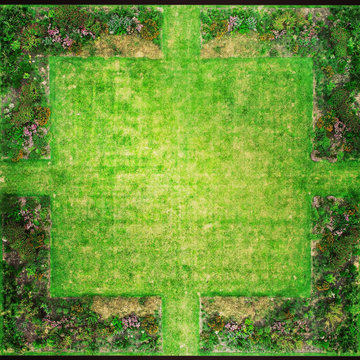 Colonial Heritage - Great Lawn Borders, Aerial View