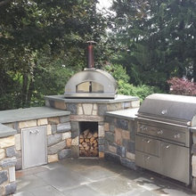 outdoor kitchen