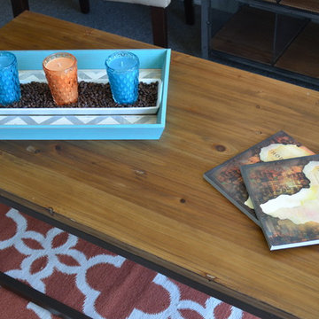 AFTER - Coffee Beans for the Mocha Club coffee table.