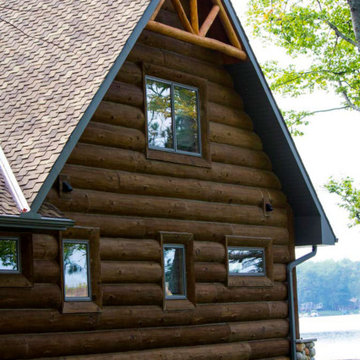 Concrete Log Siding Homes