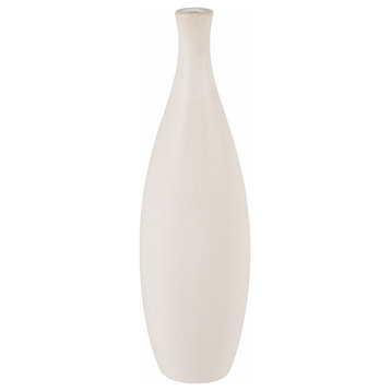 Dalton Circle - Tall Vase In Scandinavian Style-14 Inches Tall and 4 Inches