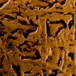 WC 40 Faux Tin - Backsplash Roll - Antique Gold - Wallpaper