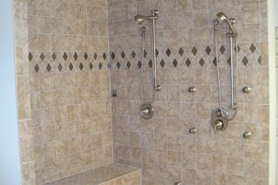 Elegant bathroom photo in Other