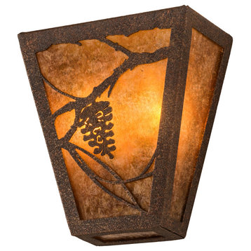 7W Whispering Pines Wall Sconce