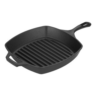 Lodge CRSGR18 Seasoned 18 x 10 Carbon Steel Griddle