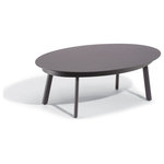 Oxford Garden - Eiland Coffee Table, Carbon - With a subtle, sophisticated look, the Coffee Table is perfect for smaller outdoor spaces. This table is fabricated using lightweight, low-maintenance, durable powder-coated aluminum. Incredibly versatile, the Eiland Coffee Table pairs beautifully with any outdoor seating configuration.