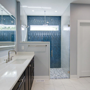 Primary Bath Retreat with Zero-Entry Shower and Heated Floors