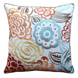 Nolita Aqua Pillow - Decorative Pillows