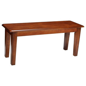 Bolton Furniture Durango 60-inch L Wood Entryway//Dining Bench