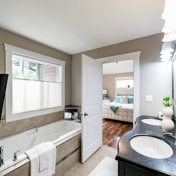 Transitional Mill Woods Home Remodel