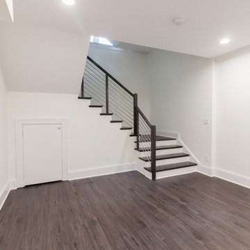 Project #50 | Geometric Staircase with Contrasting Tones