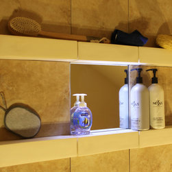 Bathroom Clear Mirror with LED Lighting - Bathroom Mirrors