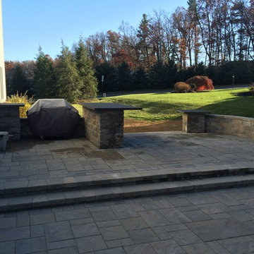 Outdoor Patio and Grill Station
