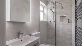 Redesign, plan and fit out en-suite and family bathroom. Bromley