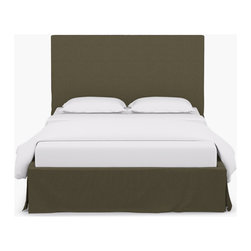 Slipcovered Bed - Platform Beds