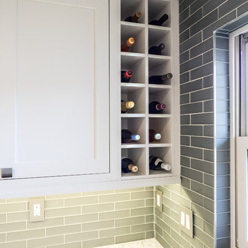Small Kitchen and Powder Room