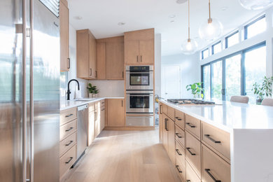 This is an example of a kitchen in Seattle.